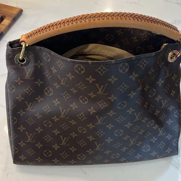 LOUIS VUITTON LV Artsy MM Shoulder Bag Monogram Leather Brown SD5106 - Picture 6 of 7
